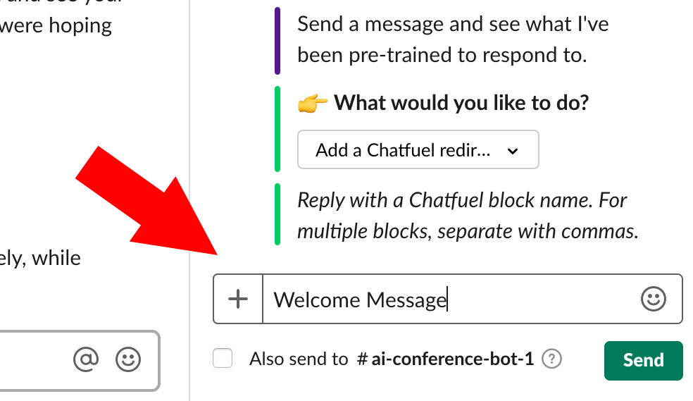 Dialogflow training in Slack