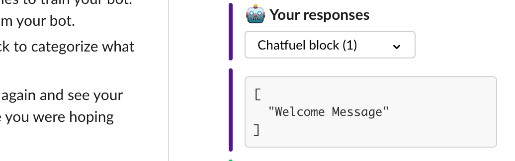 Dialogflow training in Slack